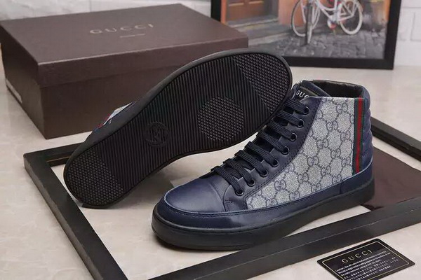 Gucci High-Top Fashion Men Shoes_035